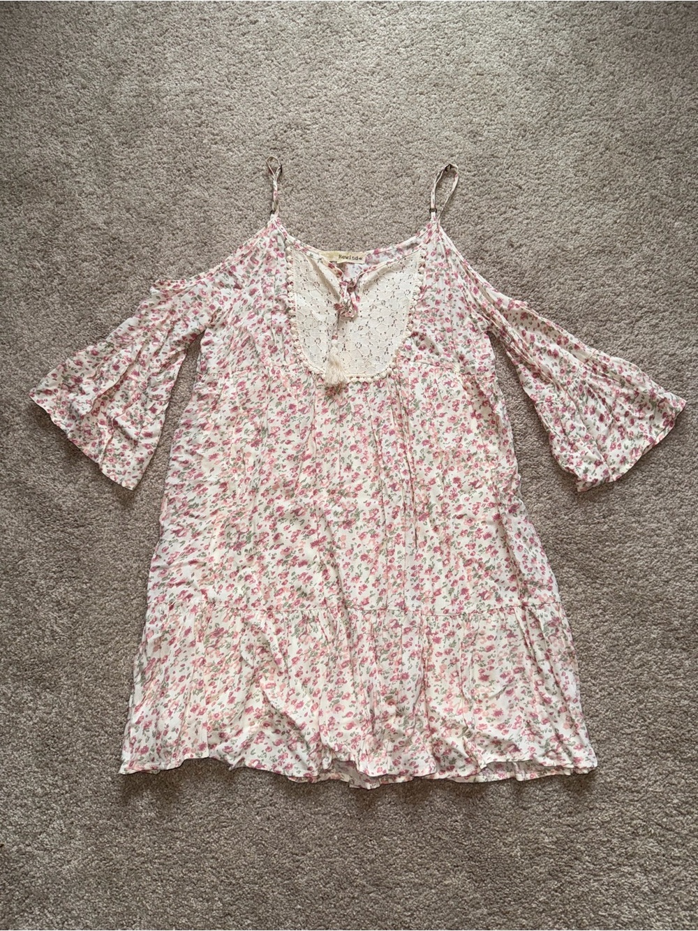 Pink Floral Dress